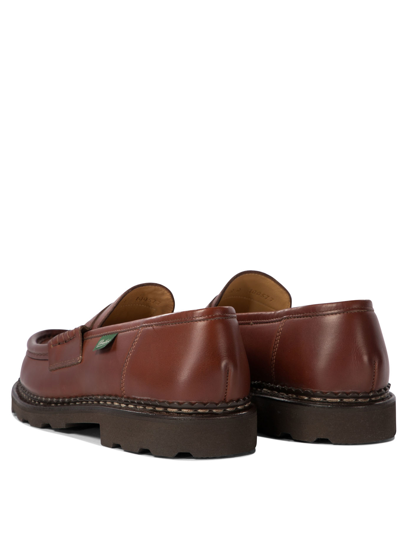 PARABOOT Brown Reims loafers